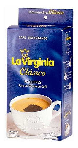 Pack X 3 Unid Cafe  Instsobres 36x17 Gr L.virginia Cafe Sol