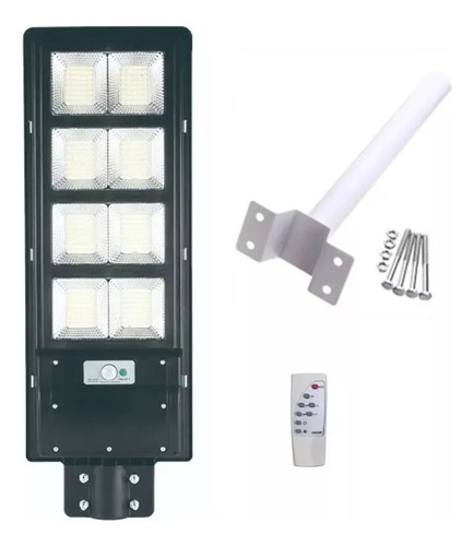 Foco Solar 400w Foco Solar Exterior 400w Luminaria + Soporte