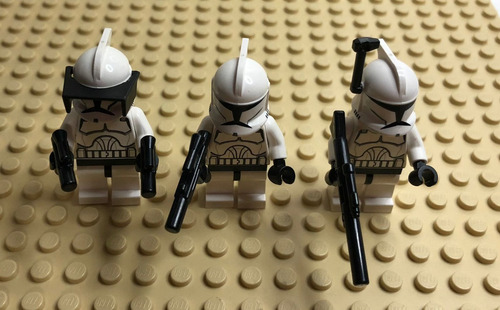 Lego Original Lote-clone Trooper-star Wars Set 8014 (Usado)