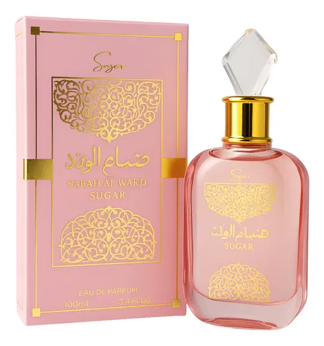 Perfume Árabe Sabah Al Ward Sugar Eau De Parfum 100 Ml