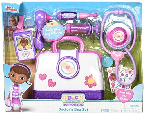 Just Play Doc Mcstuffins Hospital Conjunto De Bolsos Para Mé