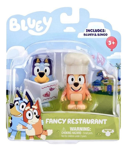 Bluey Figura Articulada Set X2 Mas Accesorios 13044