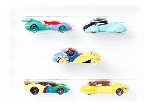 Hot Wheels Disney Princess - Paquete De 5 Autos De Juguete I