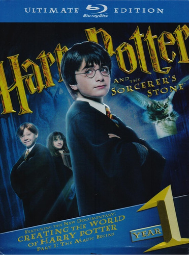 Harry Potter Año 1 Piedra Filosofal Ultimate Edition Blu-ray