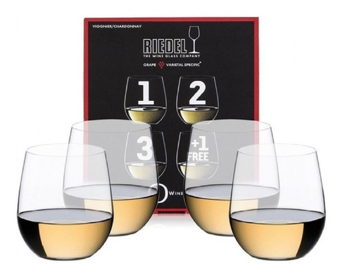 Set 4 Vasos O Viognier Riedel Color Cristal