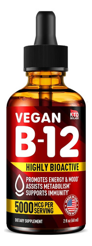 Vitamina B12 Metilcobalamina 5000 Mcg En Gotas