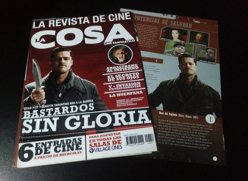 Brad Pitt * Tapa Y Nota Revista La Cosa 157 * 2009
