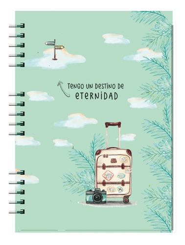 Cuaderno Mediano Tapa Dura - Tengo Un Destino