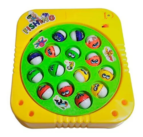 Brinquedo Jogo Joguinho Infantil Pega Pesca Peixe Peixinhos