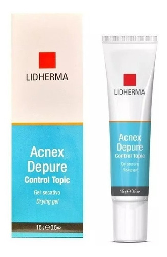 Acnex Depure - Control Topic - Lidherma - Anti-acné X 10g Momento de aplicación Día/Noche Tipo de piel Grasa