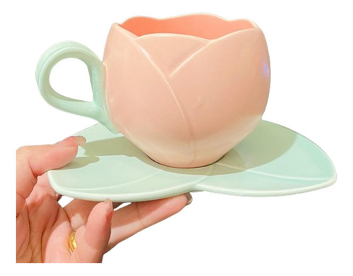 Bnb Fresco Y Lindo Tulipán Taza De Café Para Beber Espresso