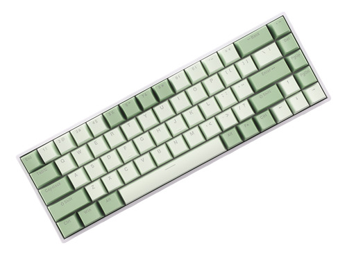 Teclado Para Jogos Retroiluminado Rgb, Mecânico Sem Fio De 6