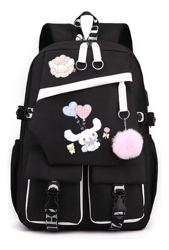 Mochila Para Perro Kuromi Cinnamon, De Estilo Japonés, Para