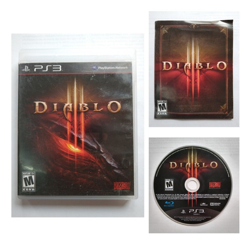 Diablo 3 Ps3 - Hablado En Español  (Reacondicionado)