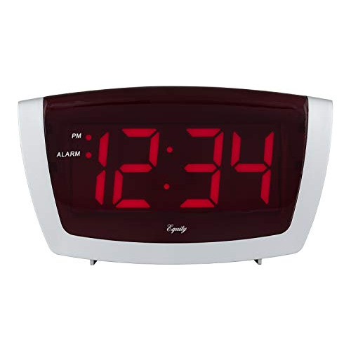 Reloj Despertador Led Equity 75906 Atenuador Alto/bajo,...