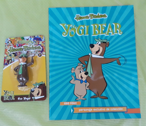 Figura Oso Yogui + Revista /hanna Barbera/ 2015