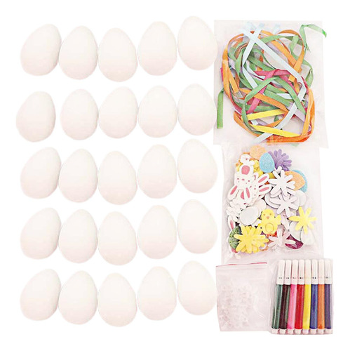 Huevos De Pascua Artificiales De Manualidades Niños Diy