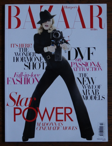 Madonna Revista Harper´s Bazaar 2012 Arabia Saudita