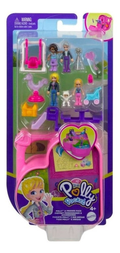 Polly Pocket Y Sus Amigos Corazon Rosa (gyv92-m)