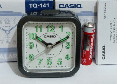 Reloj Casio De Mesa Original Alarma Pequeño Fosforescente