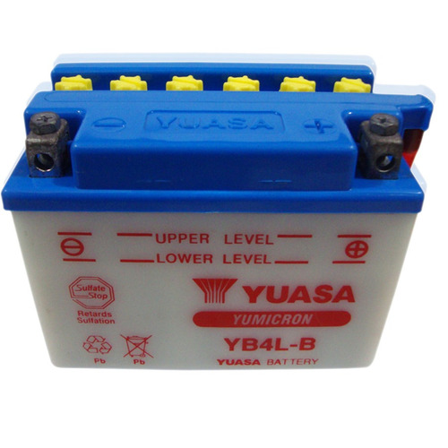 Bateria Yuasa Yb4l-b Scooter 50 Cc Yb4lb No Gel En Fas