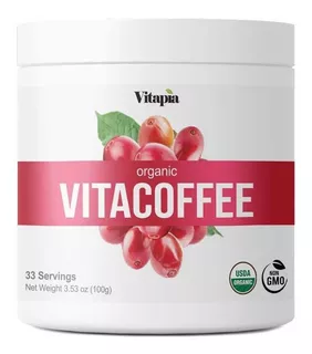 Vitapia Vitacoffee - Polvo Orgnico De Caf - Extracto De Frut