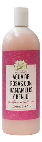  Agua De Rosas Con Hamamelis Y Benjuí  1000 Ml