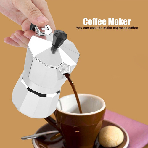 Moka Pot, 50 Ml, 1 Taza De Café Expreso De Aluminio Tipo Ita