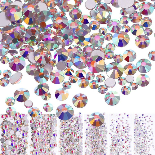7480 Piezas De Cristal Diamantes Imitación Hotfix Para Ropa