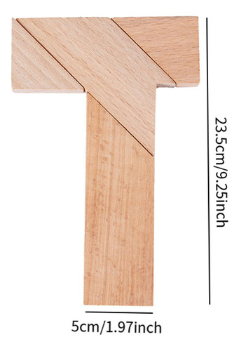 Juegos De Rompecabezas De Madera Rompecabezas En Forma De T