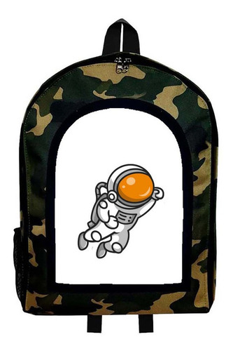 Mochila Camuflada Astronauta Mod Aar97