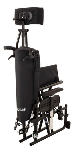 Cadeira Rodas Avd Aluminio Reclinável 44cm Grafite Ortobras