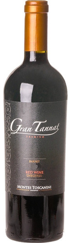 Vinho Montes Toscanini Gran Tannat Premium 750 Ml