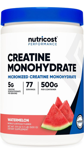 Monohidrato De Creatina En Polvo - Nutricost