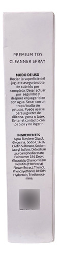 Limpiador De Juguetes Sex Sanitizante Cleaner Erotico Be