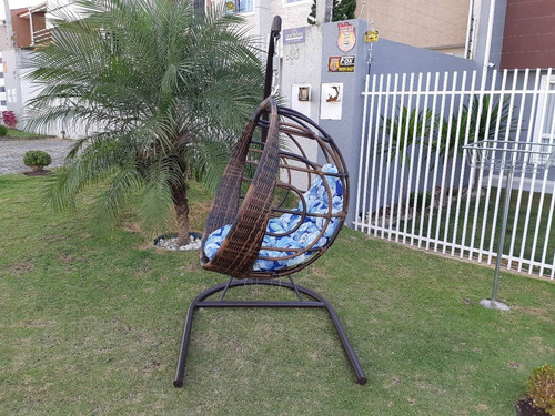 Balanço Redondo De Jardim,piscina,área Externa Com Suporte