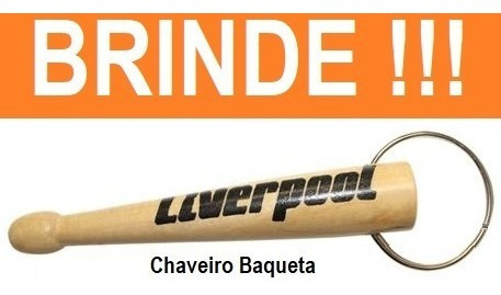 Kit Bag Caixa Bf Bagd + Set Baquetas 7 Pares Liverpool + B