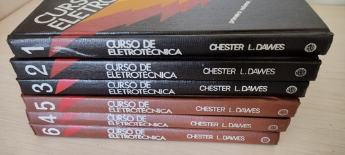 Curso Completo De Elétrotécnica - 6 Volumes (Usado)