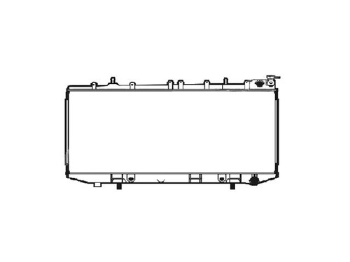 Radiador Sentra 1998-1999-2000 L4 1.6 Automatico Cdr