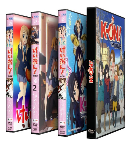 K-on! - Serie Completa + Ovas + Peliculas - Dvd