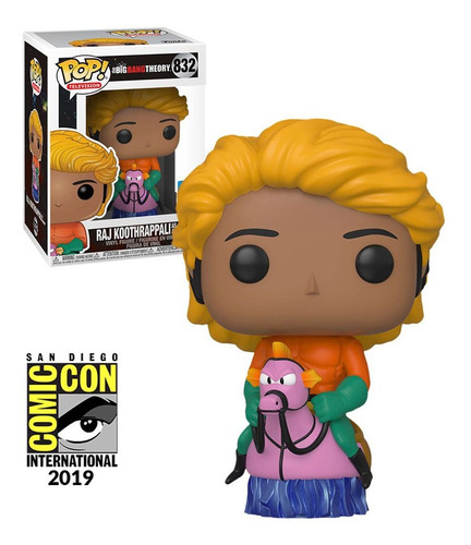 Funko Raj De Aquaman Big Bang Theory 832 Limited