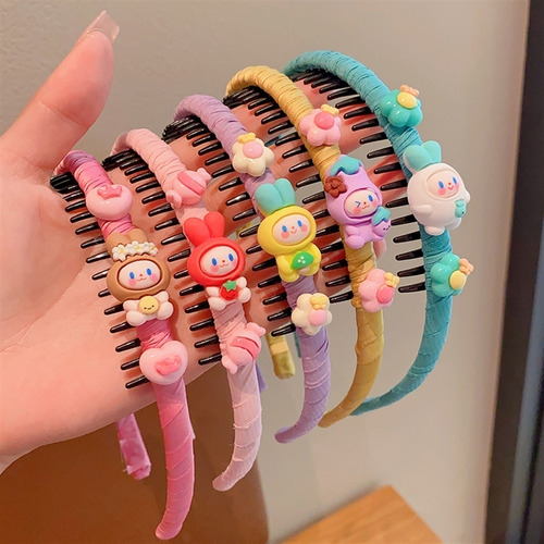 Diadema Antideslizante Linda De Dibujos Animados Para Niños