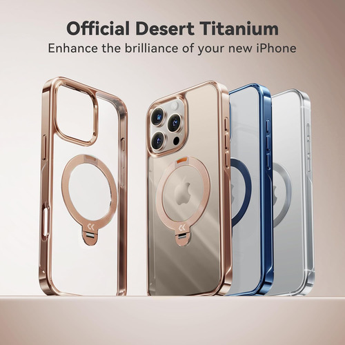 Capa Casekoo Desert Titanium Para iPhone 16 Pro Max Com 3...