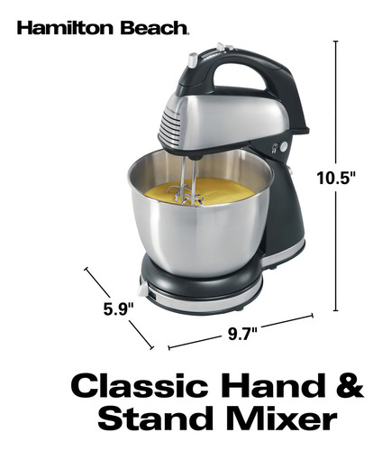 Batidora De Pedestal Hamilton Beach 6465 Negra 60 Hz 127 V Negro 60 Hz
