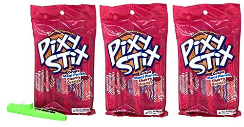 Pixy Stix Partido Del Favor De La Pack De 3 - Contiene Aprox