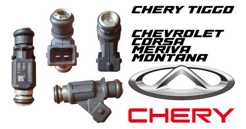 Inyector Gasolina Chery Tiggo 2.4 Lts Corsa Meriva Montana 