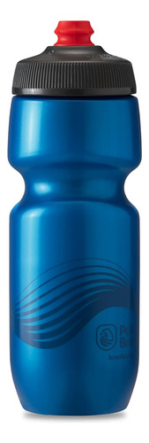 Botella De Agua Aislada Breakaway 24 Oz Wave, Azul Prof...