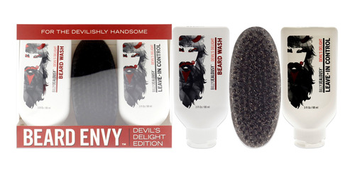 Kit Beard Envy De Billy Jealousy Para Hombre, Kit De 3 Pieza