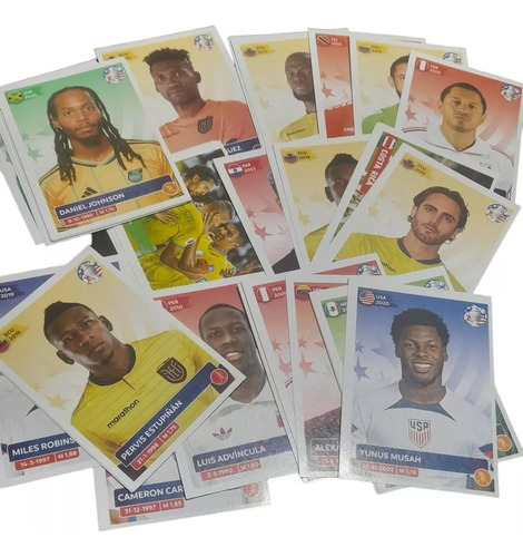 Pedi Tus Faltantes Figuritas De La Copa America 2024 Panini 