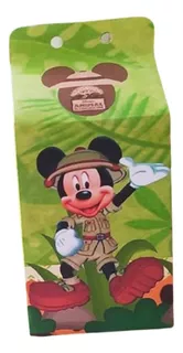 30 Caixas Milk Lembrança Festa Mickey Safari Embalagem Doces